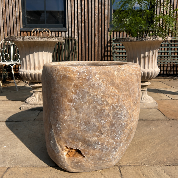Extra large Hand-Carved Amber Marble