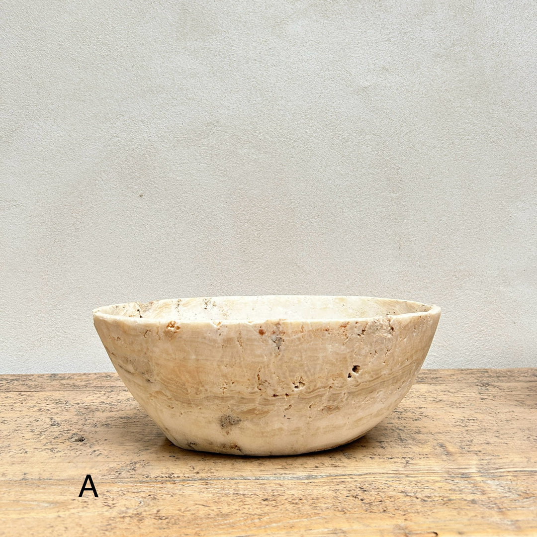 Hand Carved Marble Decorative Bowls