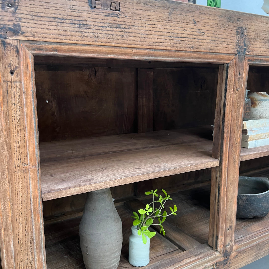 Large Antique Rustic Shop Counter | Jasper