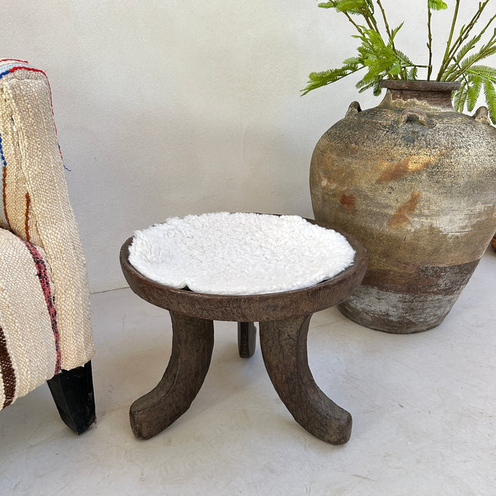 Antique African Stool Oromo