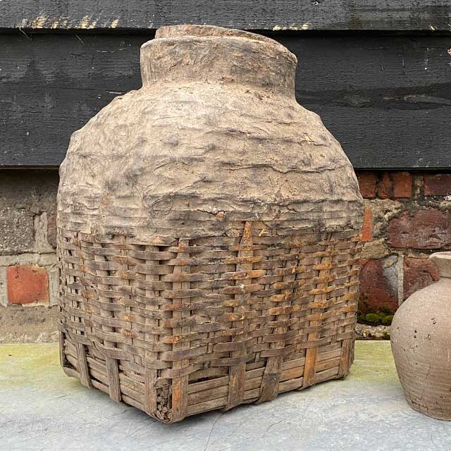 Antique Hand Woven Basket | Dickon