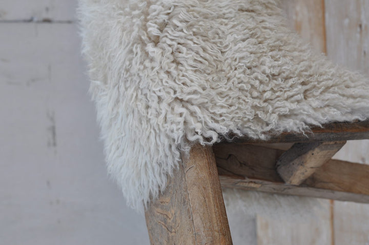 Curly Sheepskin Australian Throw Rug