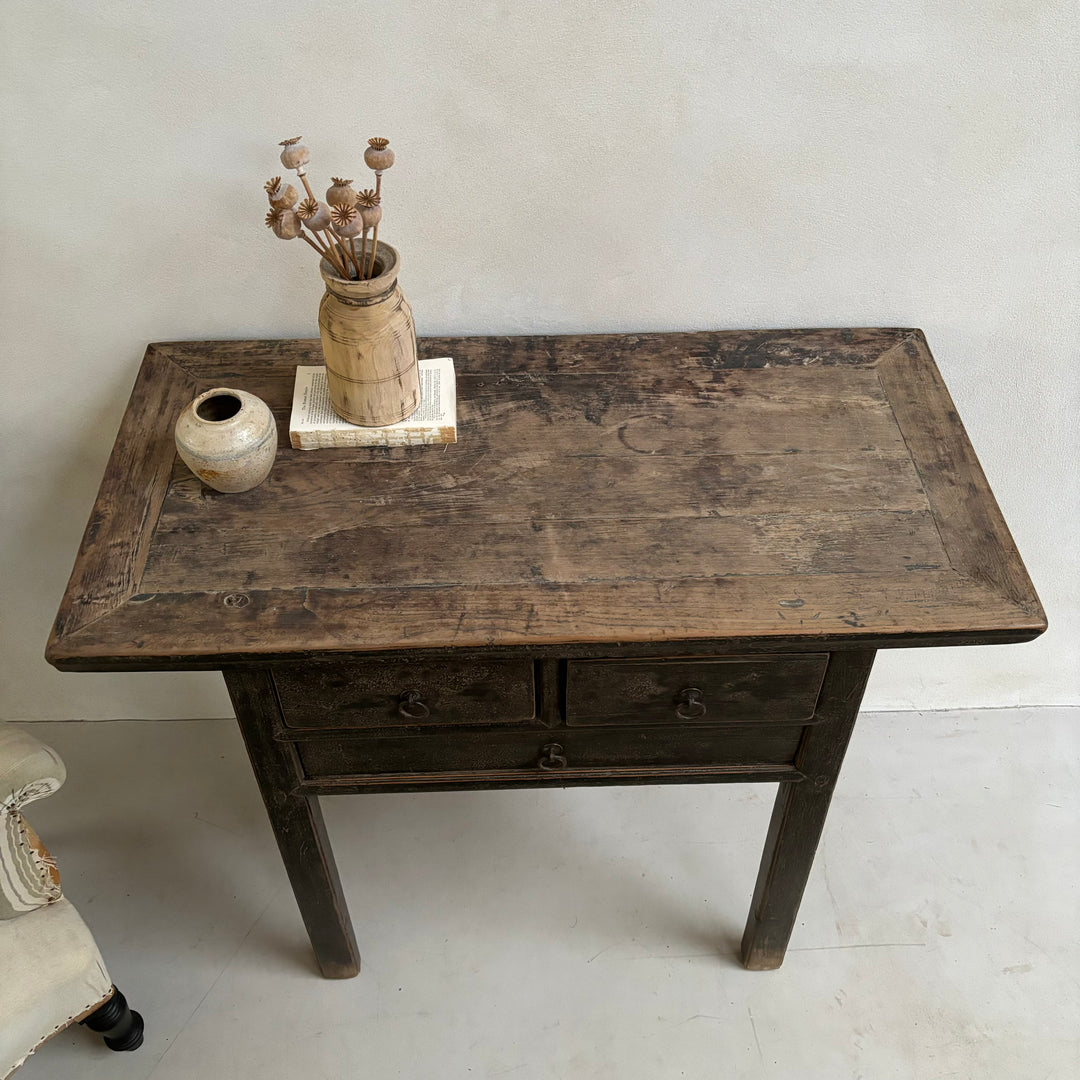 Dark Antique Console Lansbury