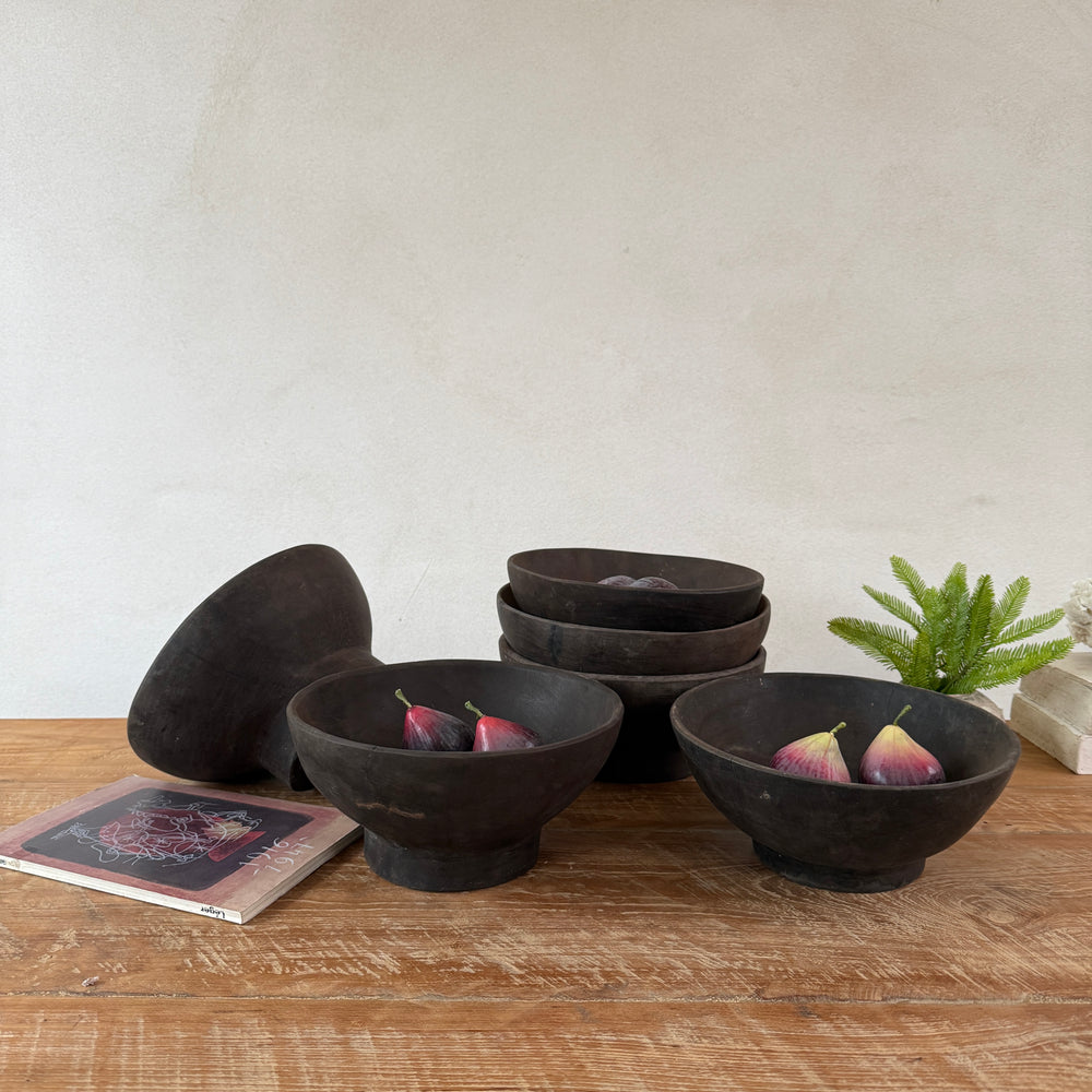 Dark Ironwood turned bowl 24cm