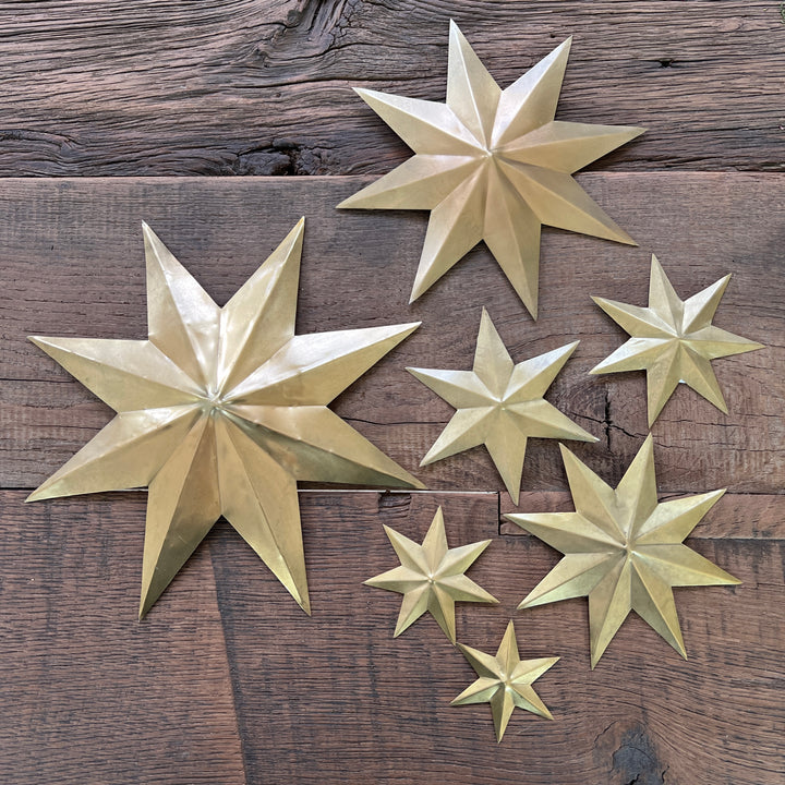 Decorative Gold Metal Star