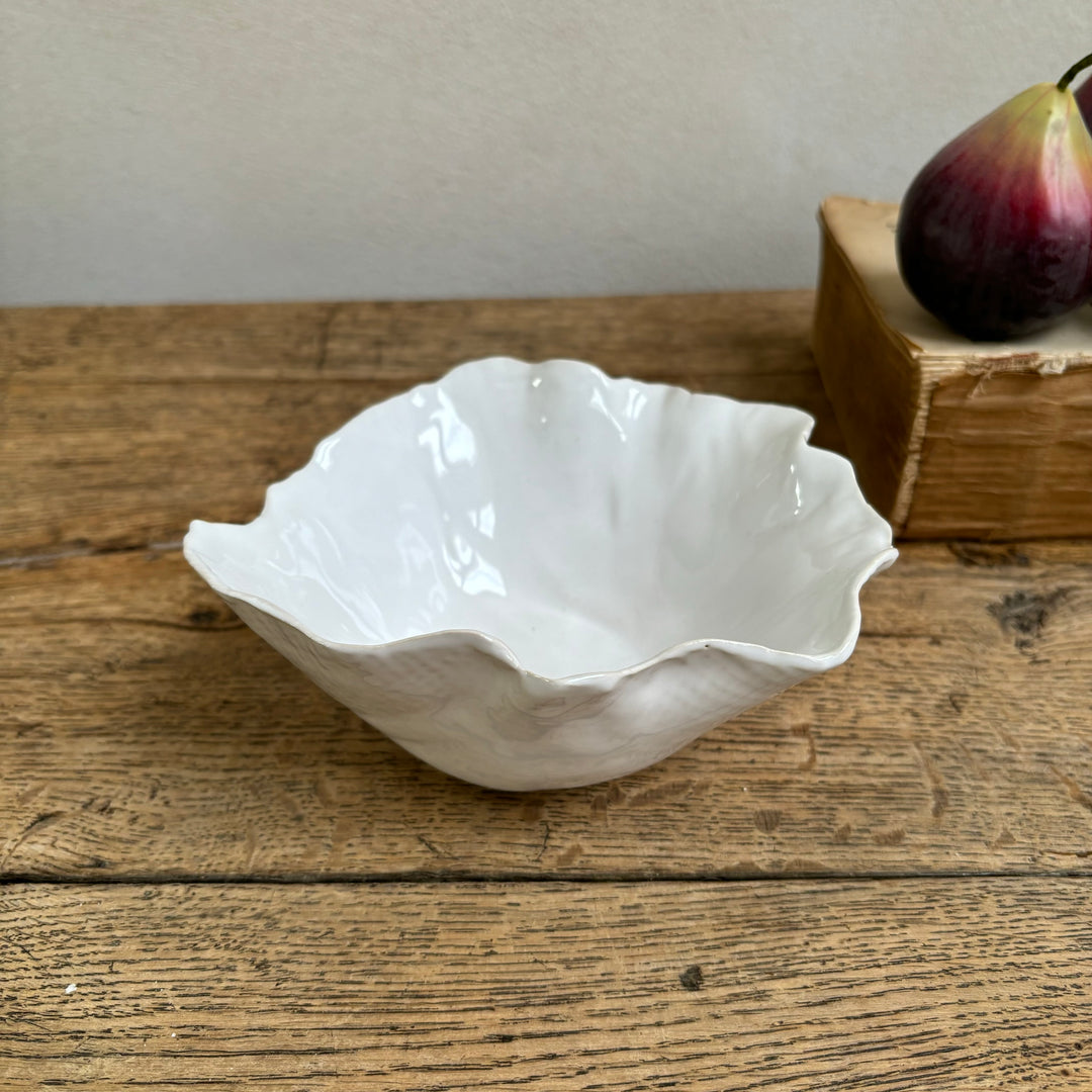 Decorative ceramic serving bowl extra small 6