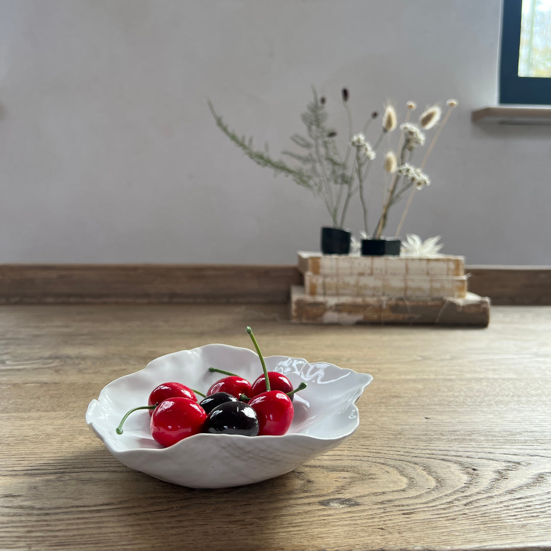 Decorative ceramic serving bowl miniature