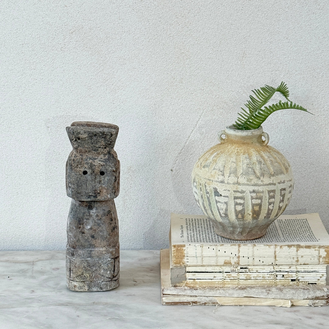 Decorative stone Sumba statue | Large