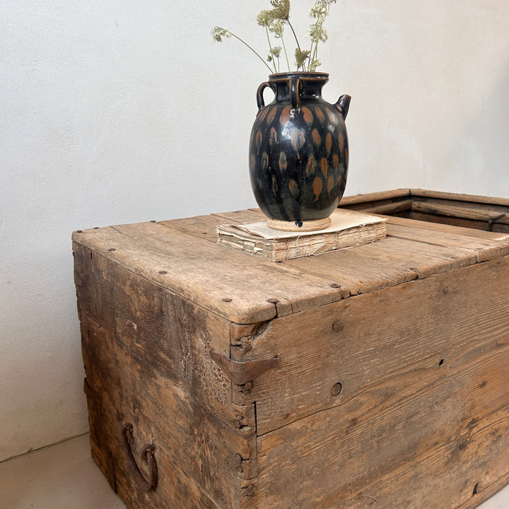 Antique Pine Blanket Box | Albie