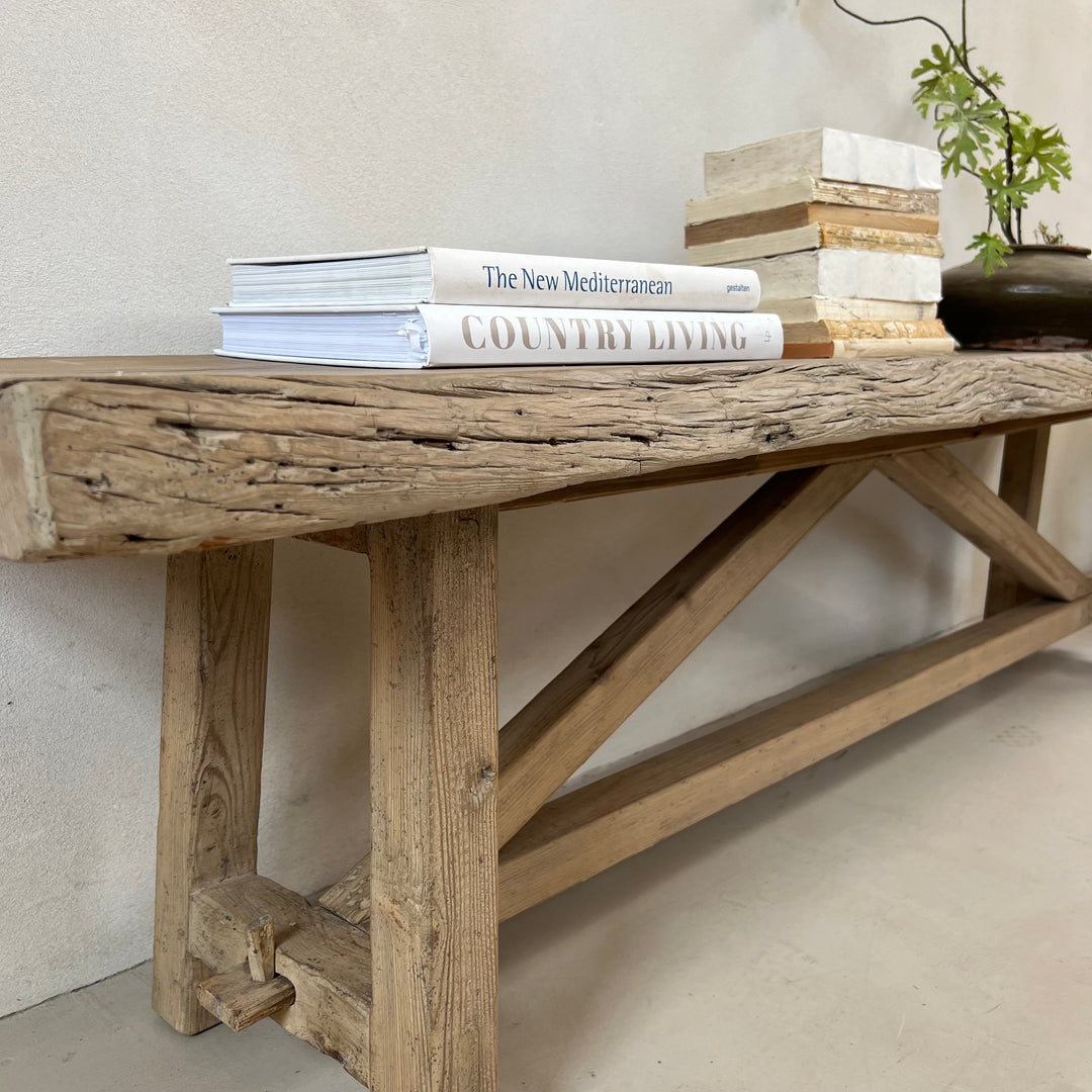 Unique Elm Hall Bench | Brooks