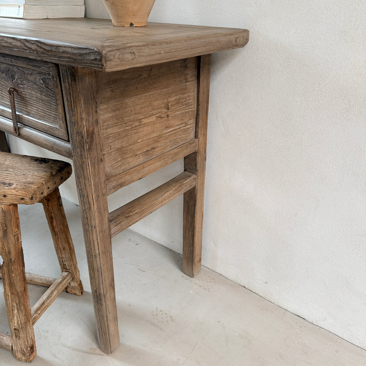 Antique dark wood console table | Hambledon