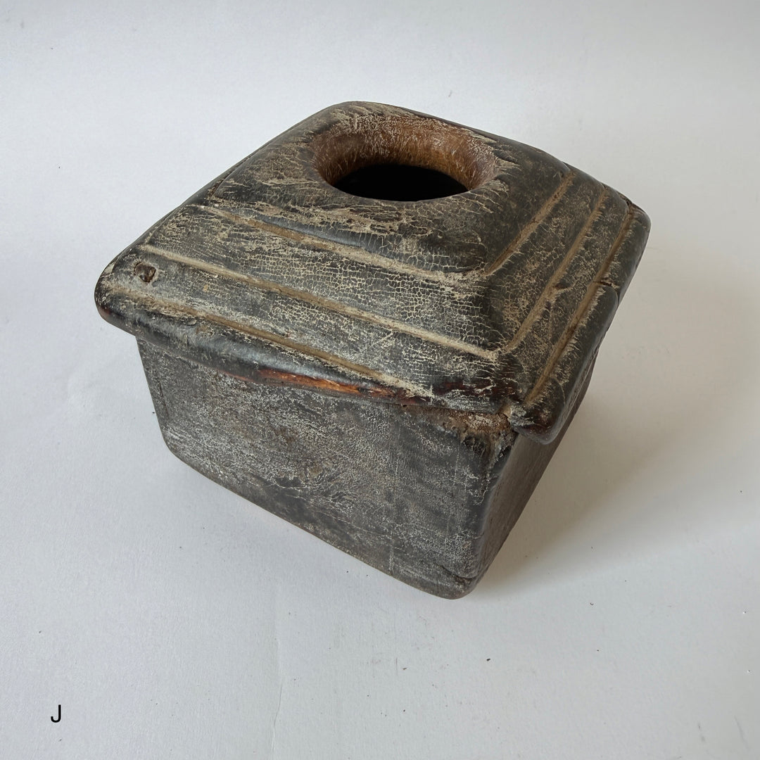 Antique Indian Teak Decorative Boxes