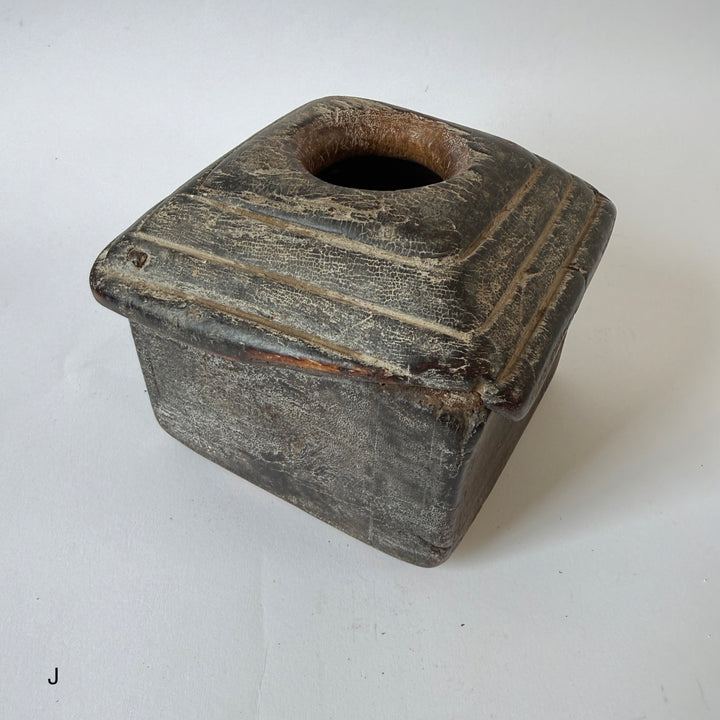 Antique Indian Teak Decorative Boxes