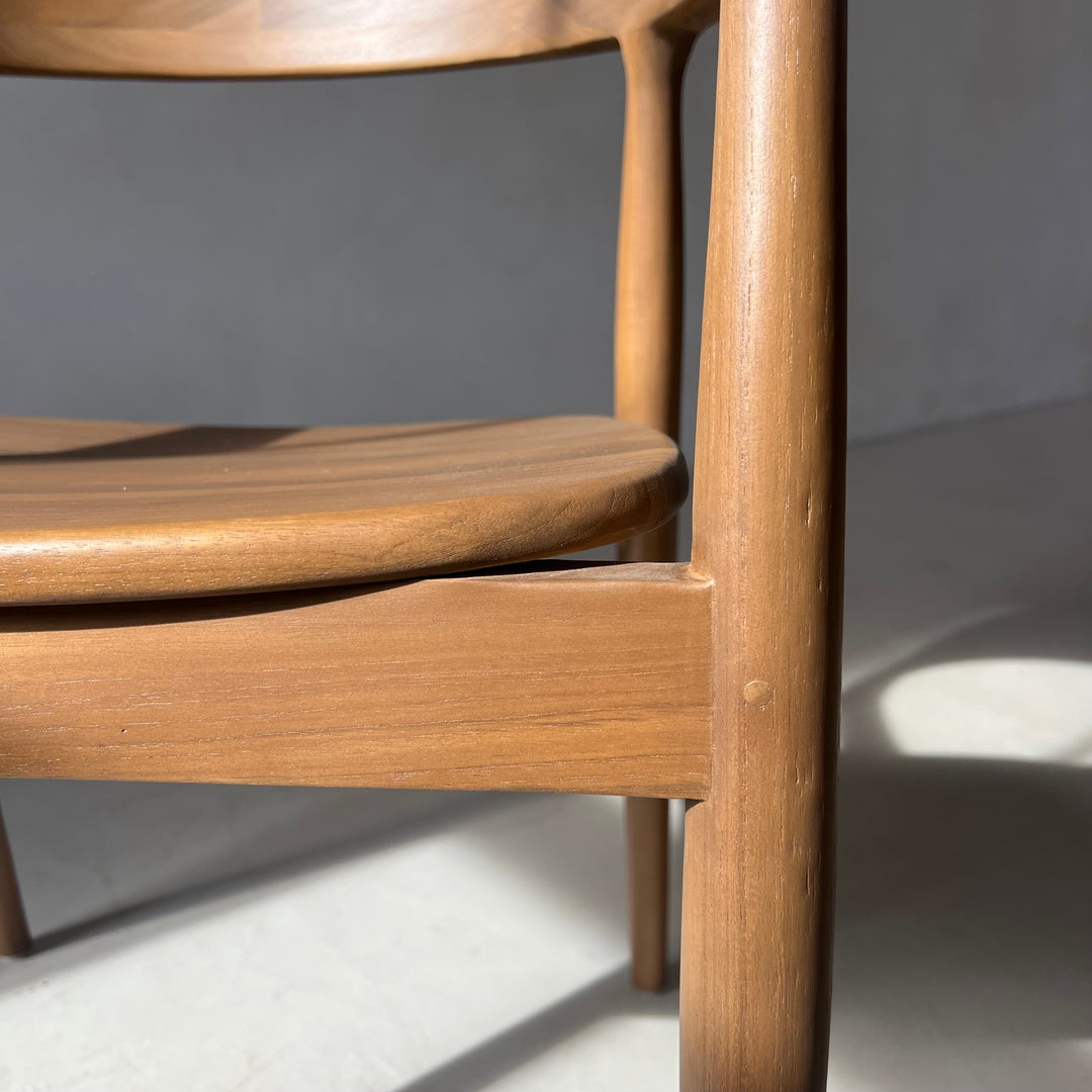Dark wood Dining Chair | Hoxton