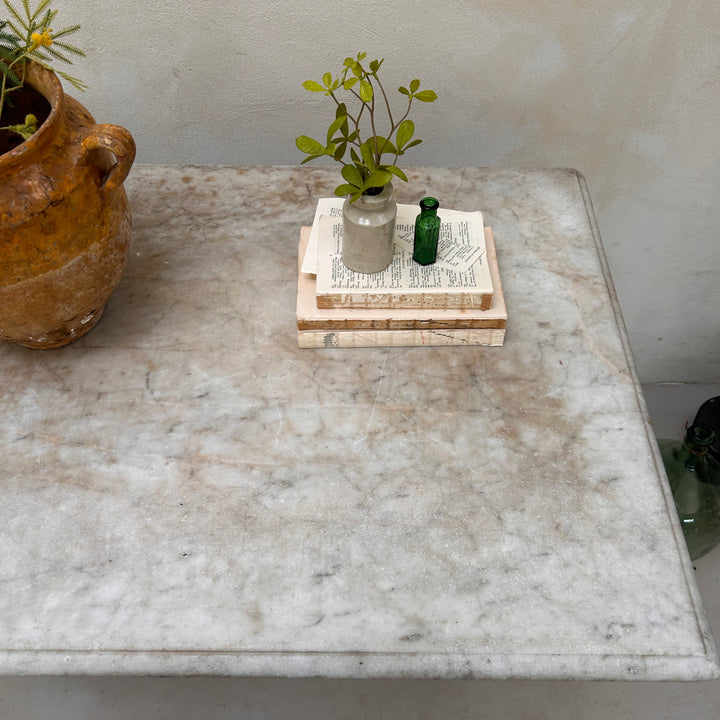 Antique Original Marble Top Console Table | Joubert