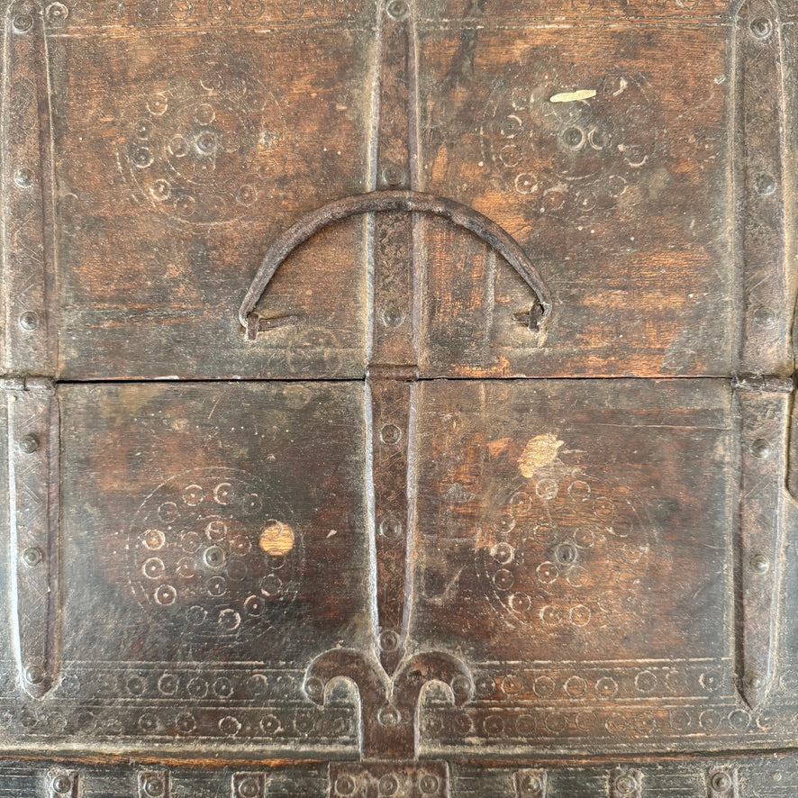 Antique Indian Teak Merchant’s Box | Ishani