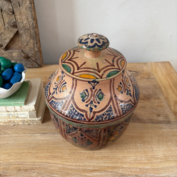 Antique Moroccan Safi Jubbaha Pot | Zaman