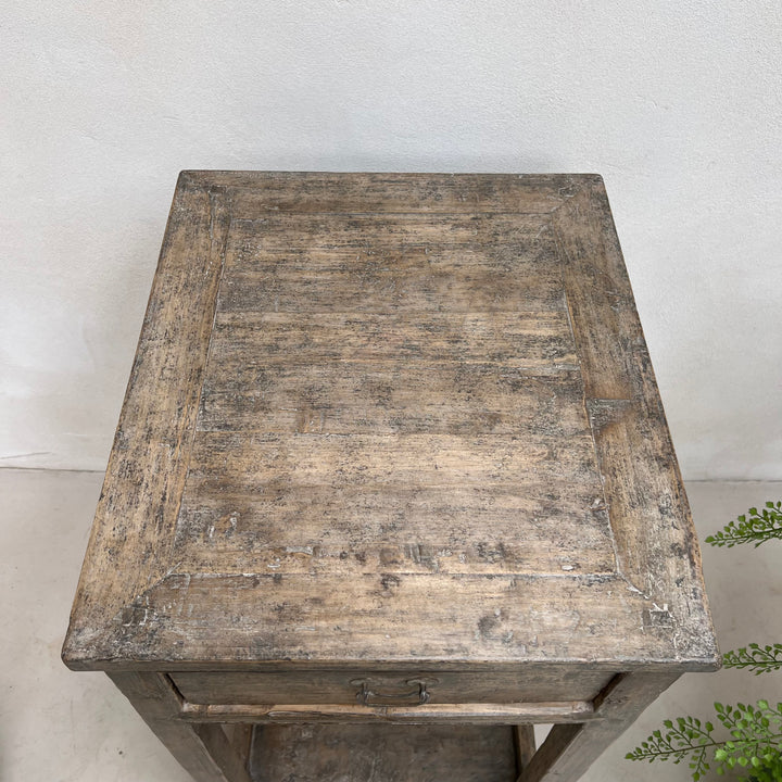 Antique Tall Side Table | Mabel