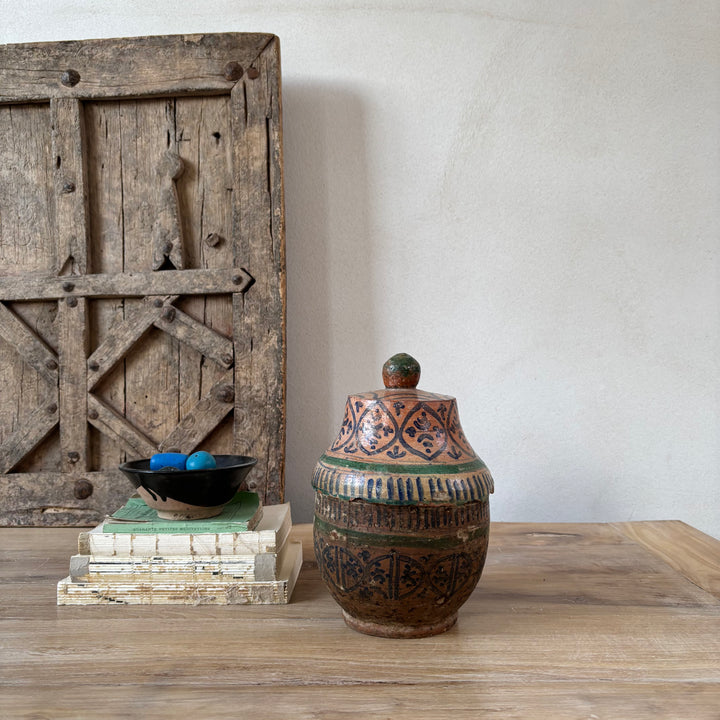 Antique Moroccan Safi Jubbaha Pot | Yasmin