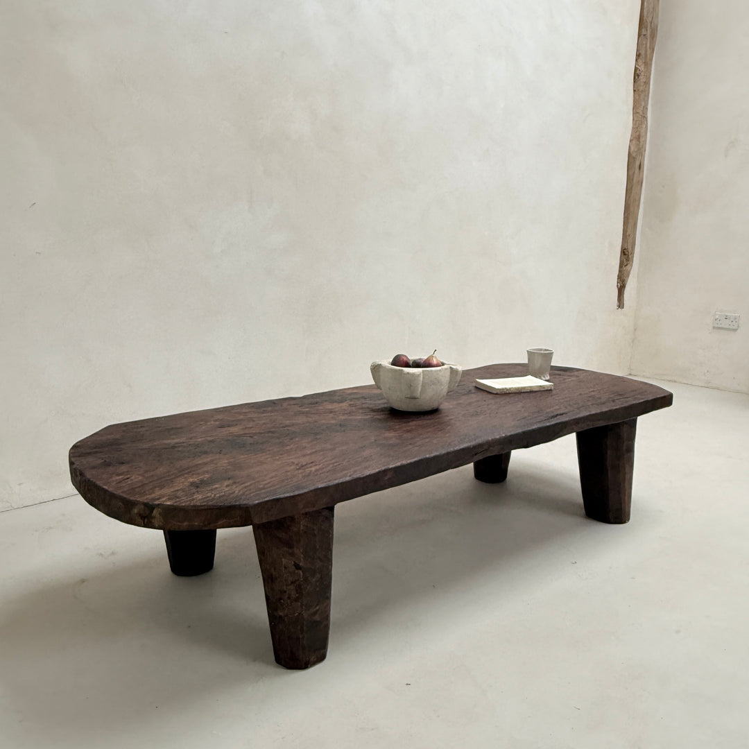 Primitive Rustic Naga Coffee Table