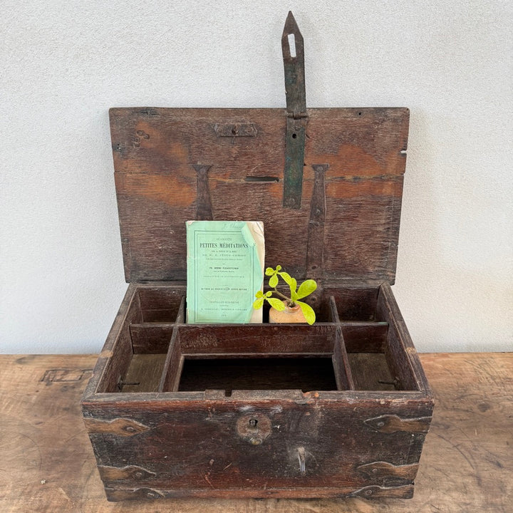 Antique Indian Wooden Merchant’s Box | Otto