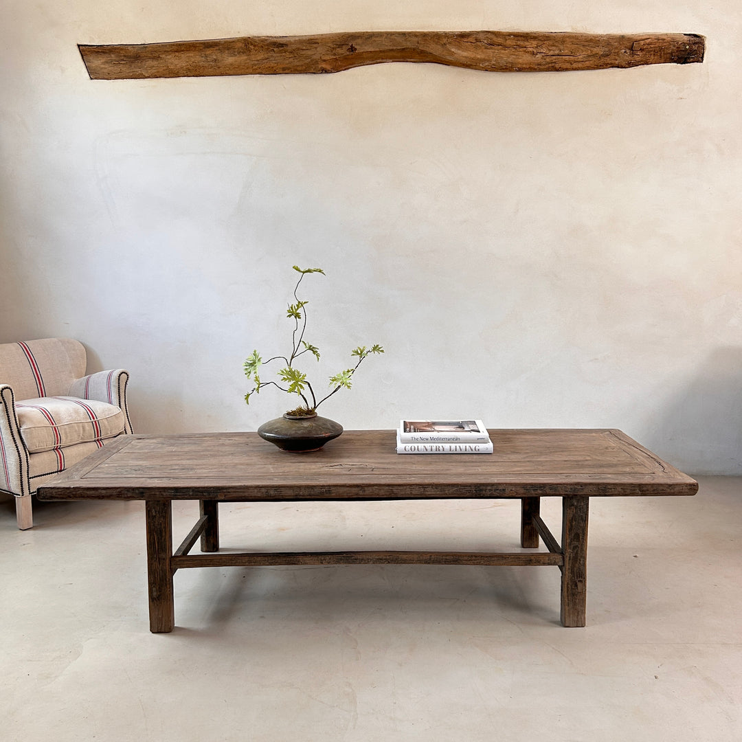 Reclaimed Wood Coffee Table | Large Rustic Coffee Table Taylor