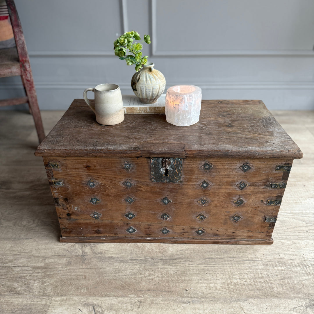 Small Antique Blanket Box | Hetty