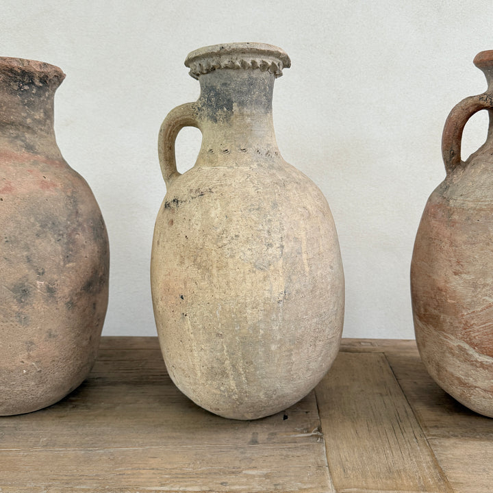 Rustic Antique Terracotta Vessel