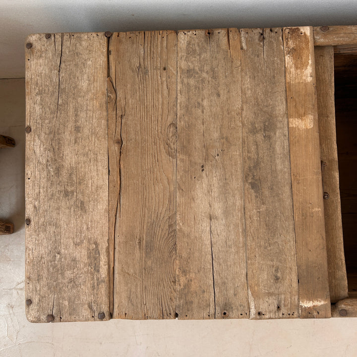 Antique Pine Blanket Box | Albie