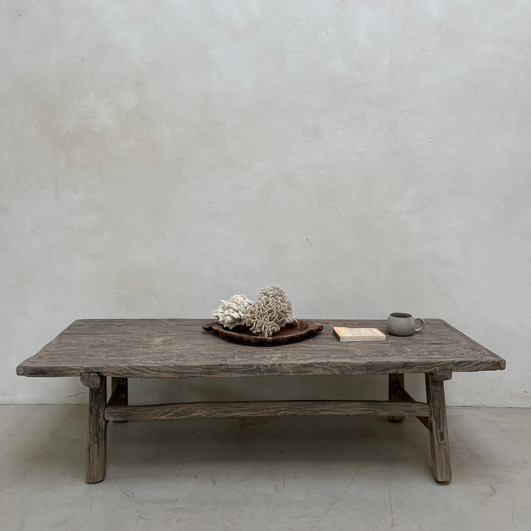 Antique Driftwood Coffee Table | Harley