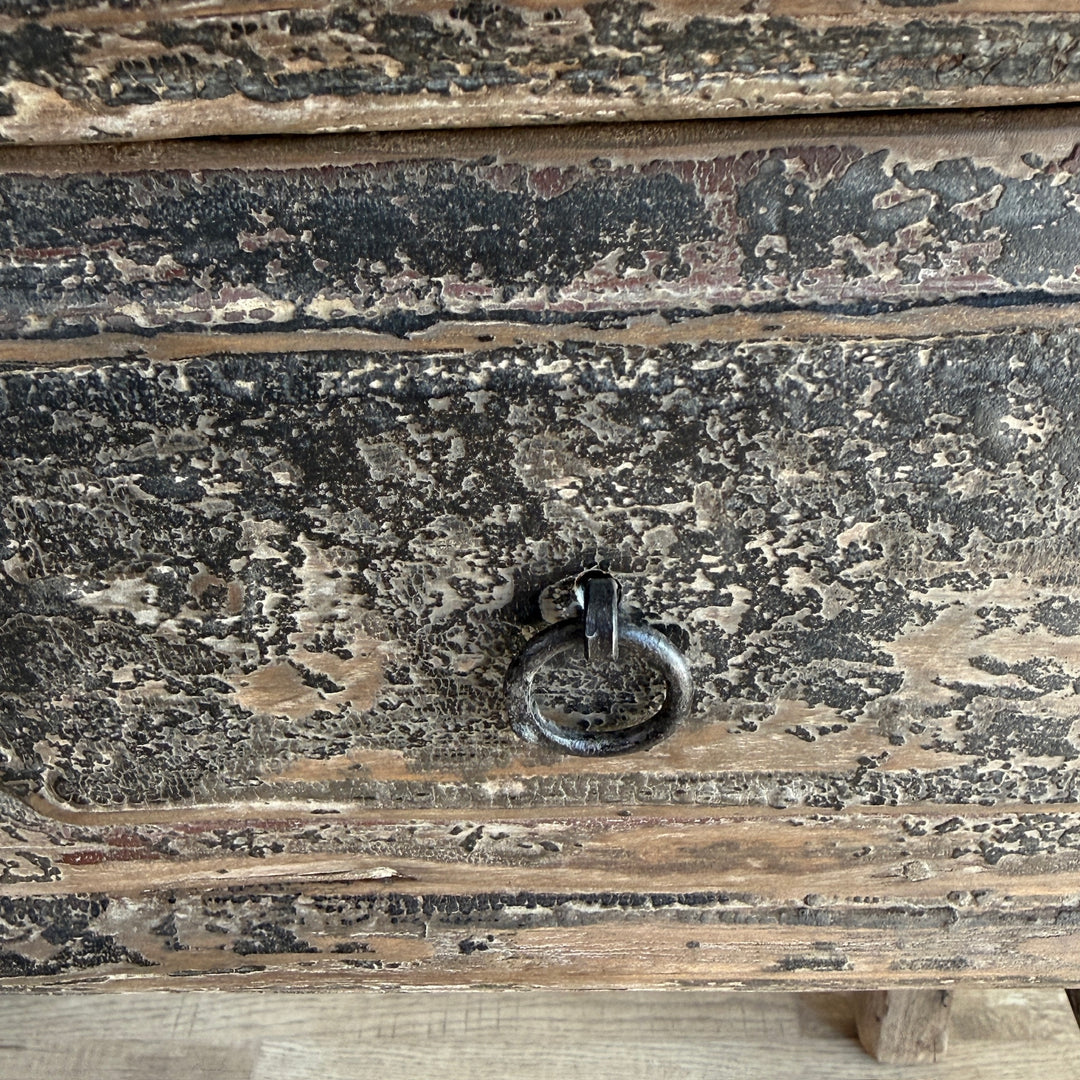 Antique Black Console Table | Winchcombe