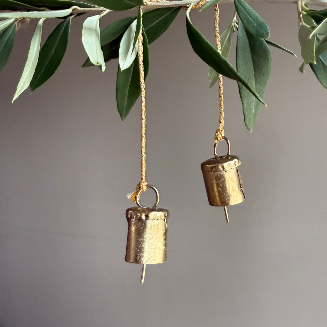 Brass Bell Christmas Decoration