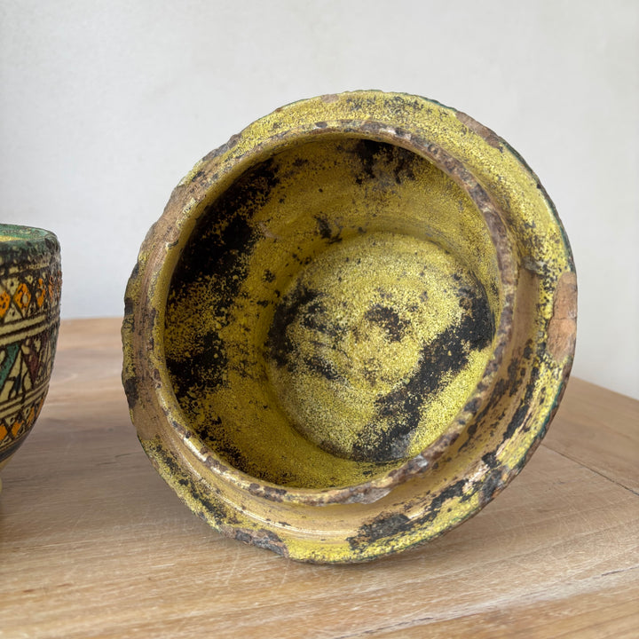 Antique Moroccan Safi Jubbaha Pot | Laila