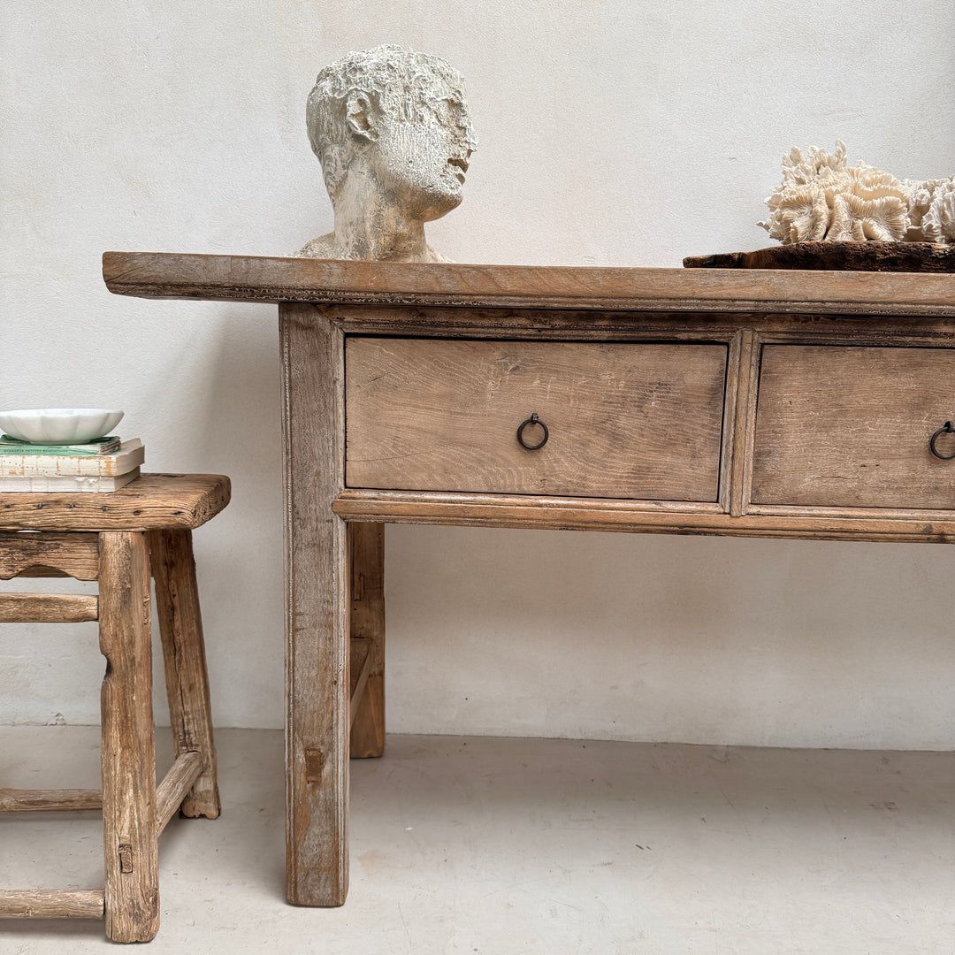 Unique Rustic Antique Console Table Yale