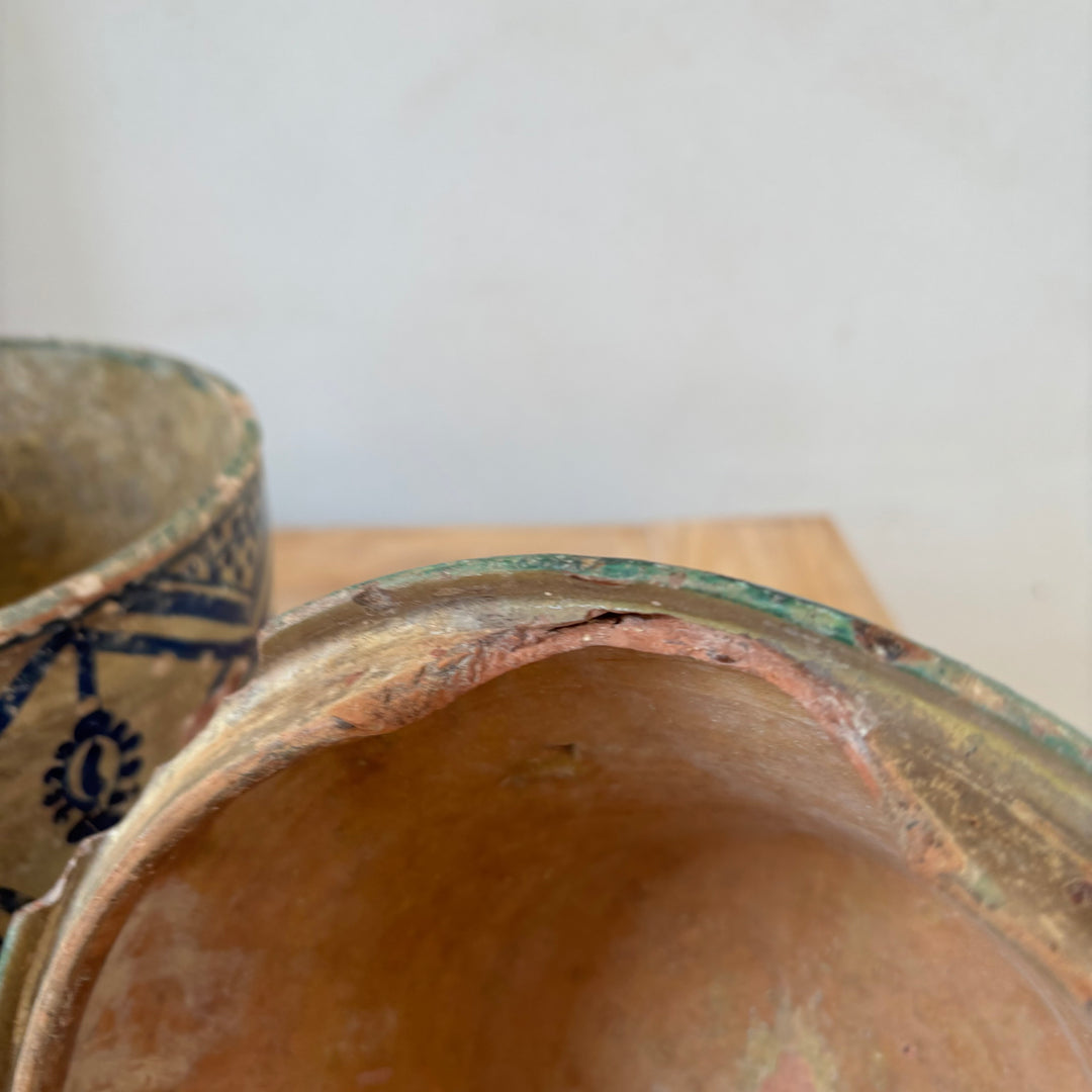 Antique Moroccan Safi Jubbaha Pot | Safi