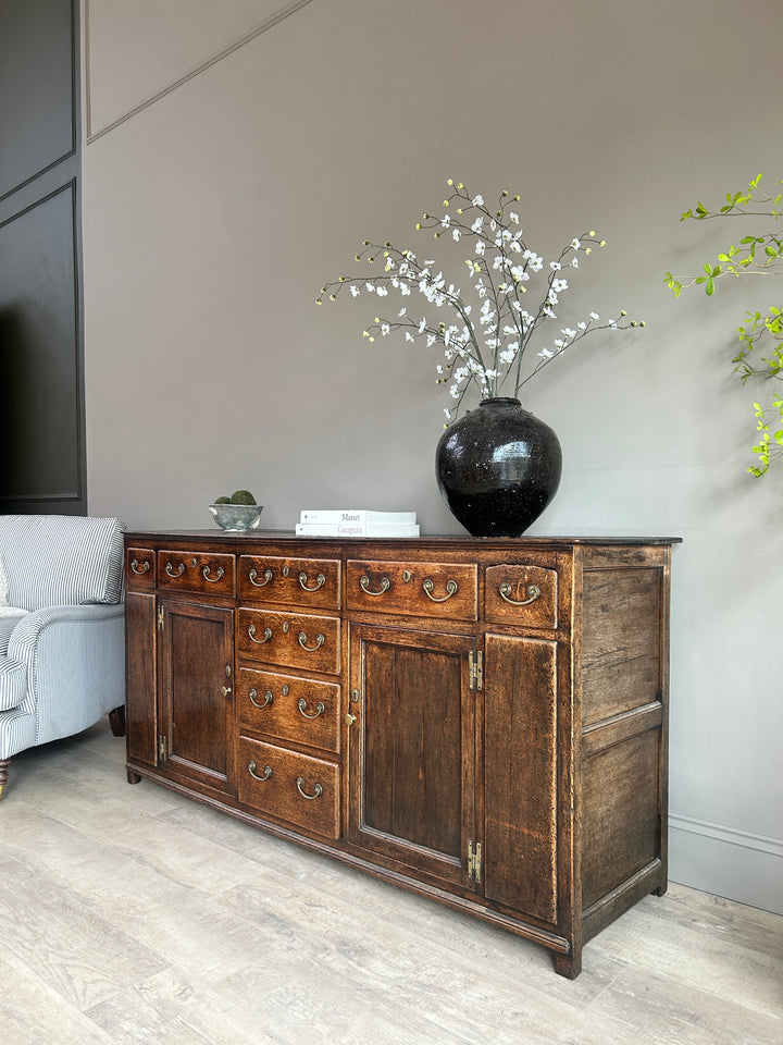 English Antique oak sideboard | Worsley