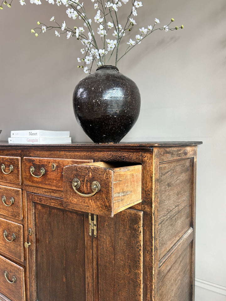 English Antique oak sideboard | Worsley