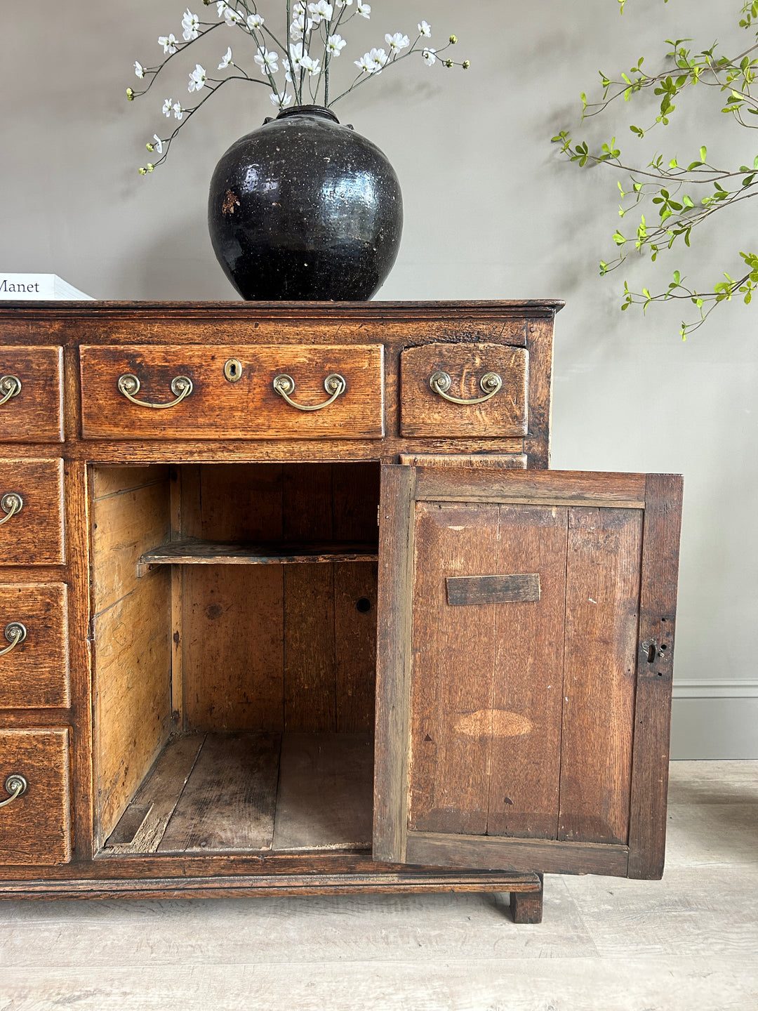 English Antique oak sideboard | Worsley 