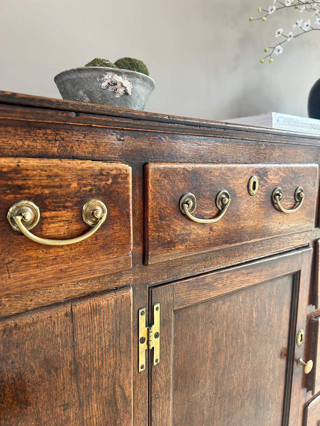 English Antique oak sideboard | Worsley