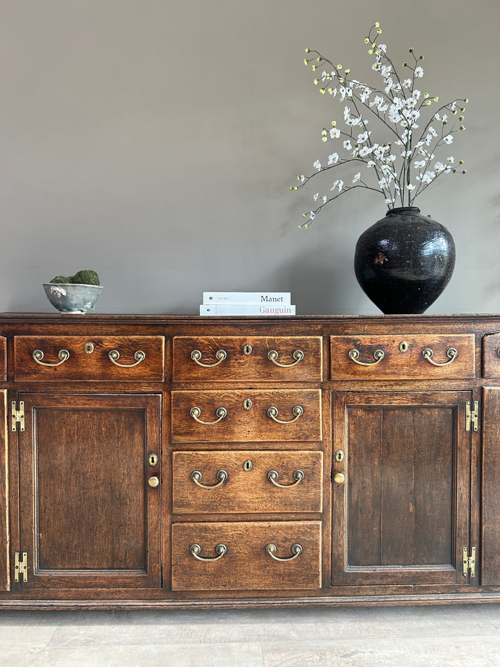 English Antique oak sideboard | Worsley