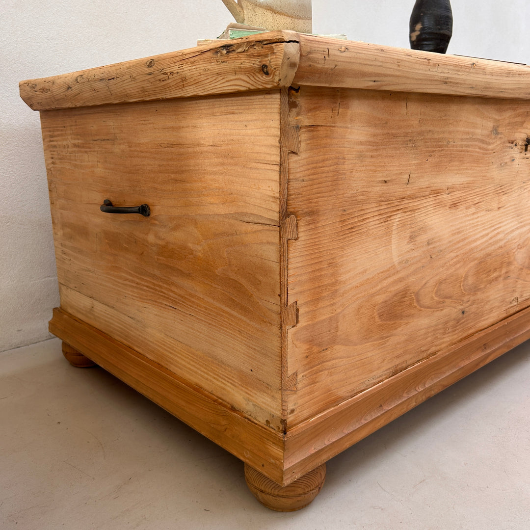 Extra Large Antique Blanket Box | Tew