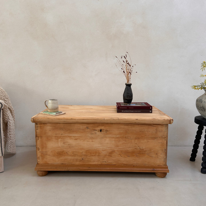 Extra Large Antique Blanket Box | Tew