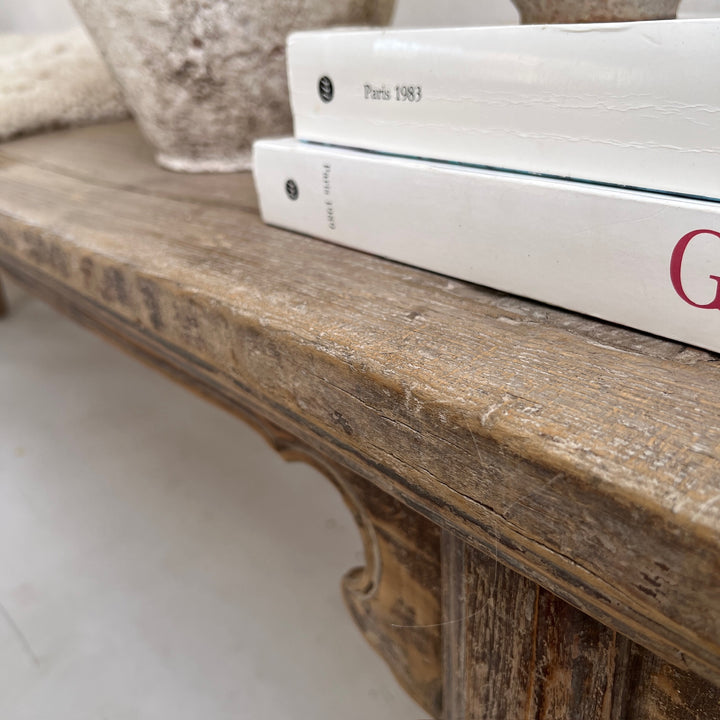 Extra Large Antique Elm Bench | Amity