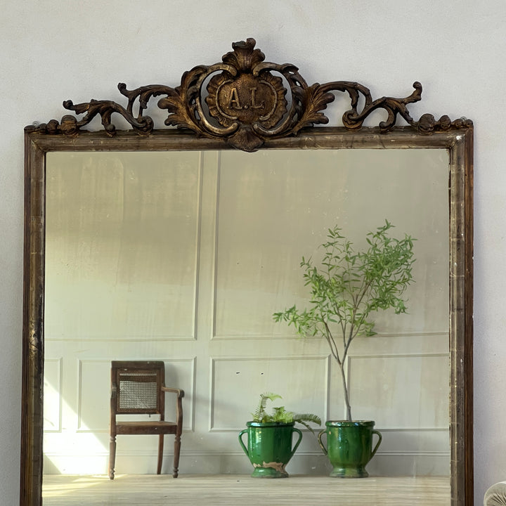 Extra Large Antique French Mirror Elizabeth