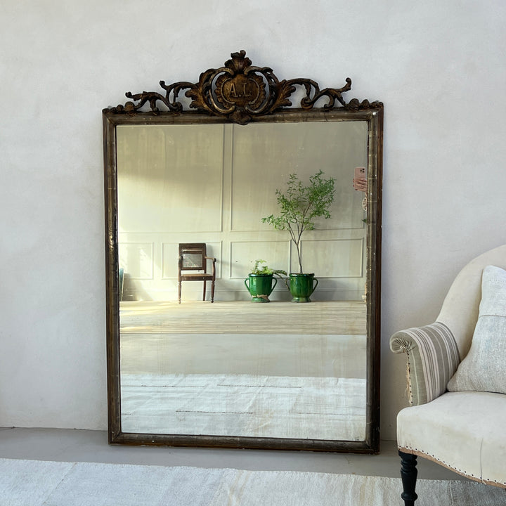 Extra Large Antique French Mirror Elizabeth
