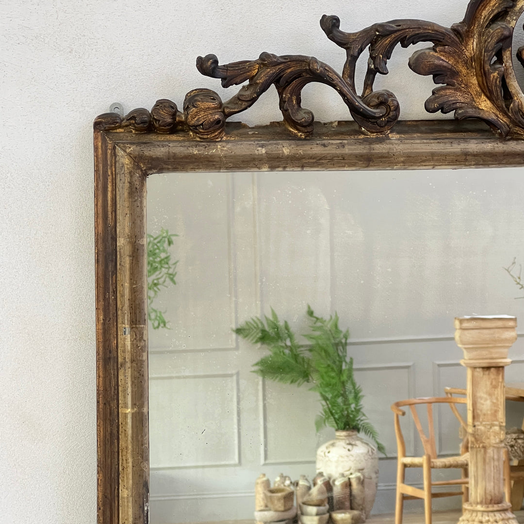 Extra Large Antique French Mirror Elizabeth