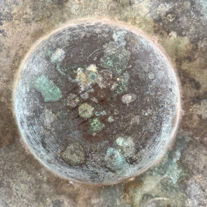 Extra Large Antique Gong on Stand | Sulawesi