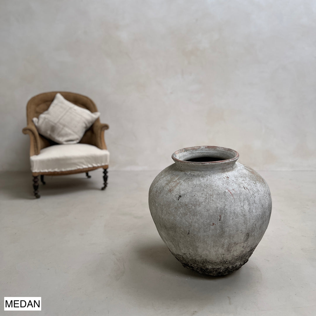 Extra Large Antique Java Pot | Indonesian Water Urn – Home Barn