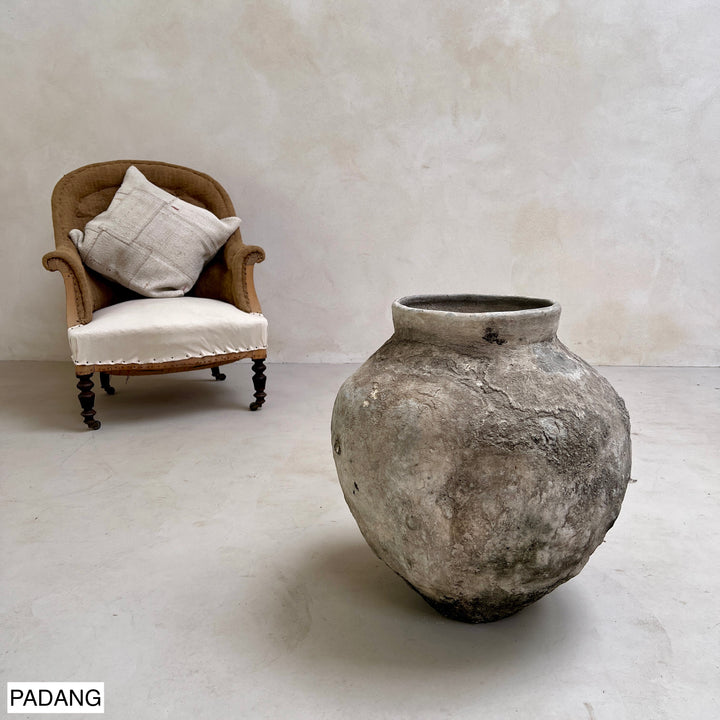 Extra Large Antique Java Pot | Indonesian Water Urn e 