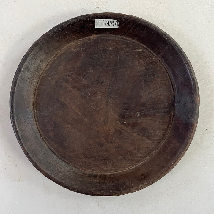 Extra Large Antique Wooden African Plates